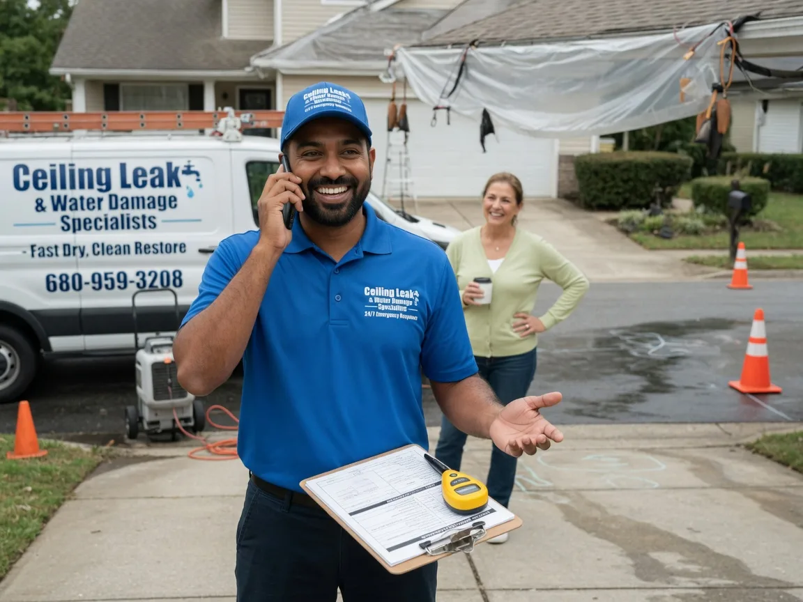 Ceiling Leak Cleanup Somerdale, NJ FAQs